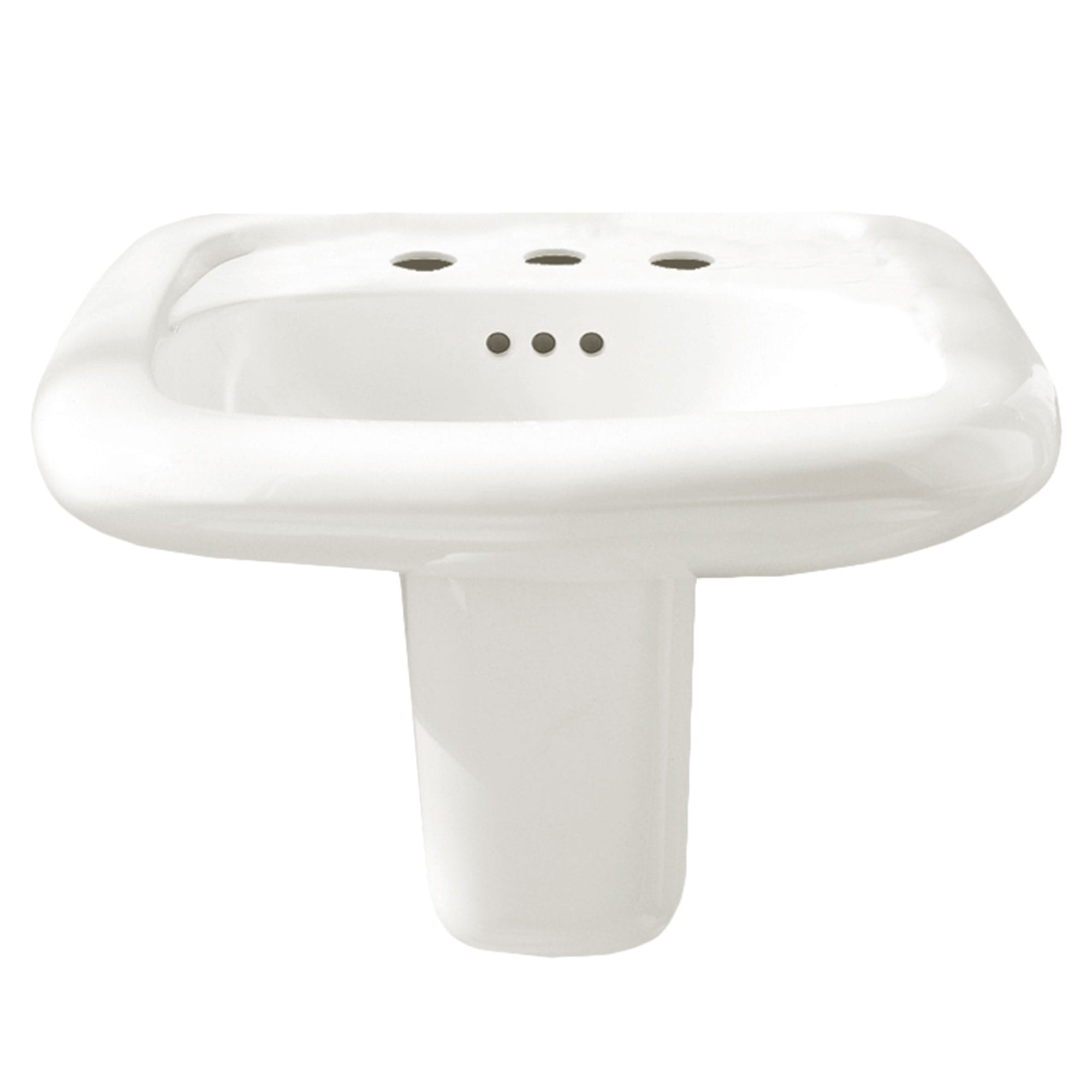 Murro™ Wall-Hung EverClean® Sink Less Overflow With 8-Inch Widespread